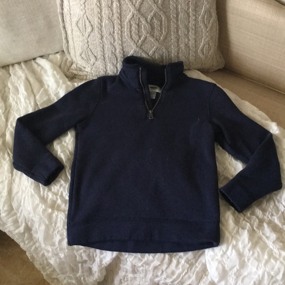 Boys navy blue sweatshirt